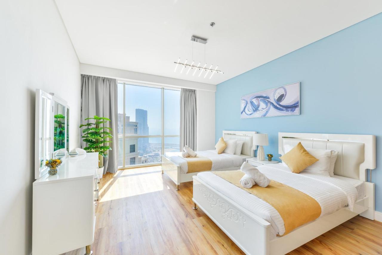 Luxury Jbr I Al Fattan Full Sea View I Free 5 Star Beach Resorts Access Dubai Buitenkant foto