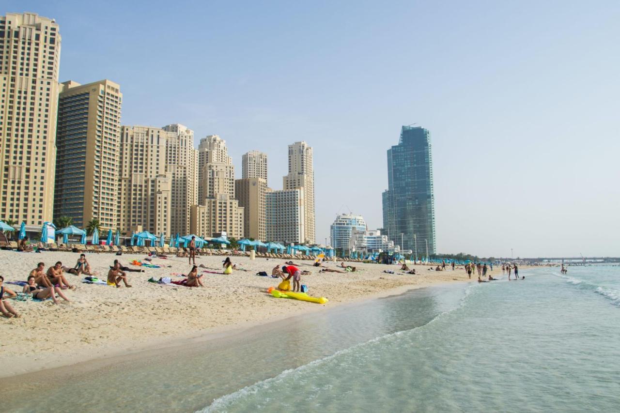 Luxury Jbr I Al Fattan Full Sea View I Free 5 Star Beach Resorts Access Dubai Buitenkant foto